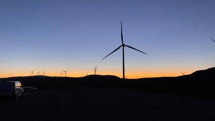 Wind turbines in Norway