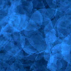 Sseamless pattern blue crumpled texture