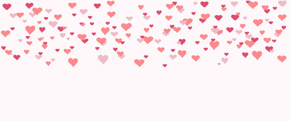 Fototapeta na wymiar Valentin's Day. Heart form. Design element for wallpapers, wedding invitations, greeting cards, valentine cards. Vector illustration. EPS 10