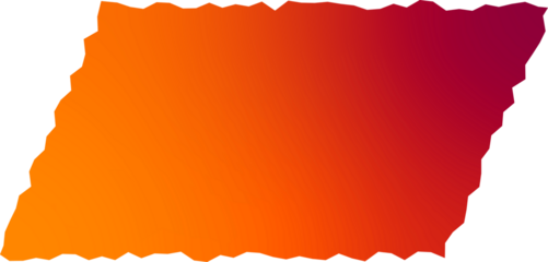 Jagged neon rectangles collection. Set of black grunge element, shapes with jagged edges. Torn paper pieces for collage, text box, banner, sticker.