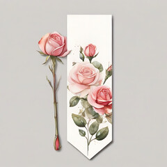Romance Floral watercolor valentine