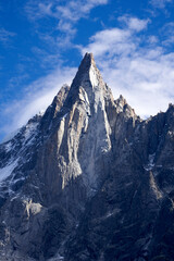 Obraz premium Aiguille du Dru in Chamonix