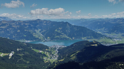 Zell am See from above