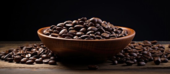 Guatemalan coffee beans. - obrazy, fototapety, plakaty