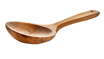 Wooden spoon isolated on transparent background png