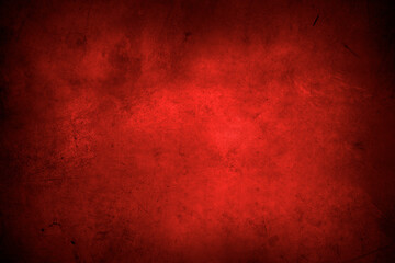 Red textured grunge concrete background