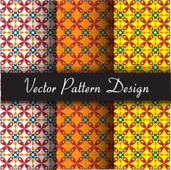 Vector seamless unique pattern design