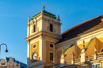 Scottish monastery on Freyung square in Vienna, Austria