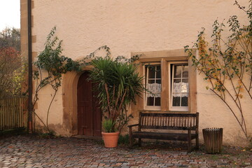 Historisches Gebäude in Kloster Schöntal in Baden-Württemberg	