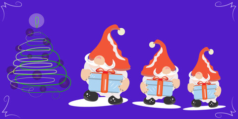 New Year's gnomes 2024