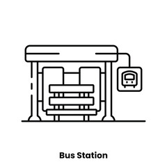 Bus stand, transportation, travel, journey, commute, city life, public transit, waiting area, passenger hub, transit stop, urban mobility, cityscape, minimalistic design, vector illustration, modern