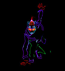Led Robot Suit Led Clothing Suit Led Suit.