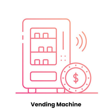 Vending, Machine, Icon, Tech, Trendy, Smart, Design, Touchless, Contactless, Digital, Innovation, Futuristic, Sleek, Compact, Modern, User-friendly, Cashless, Interactive, Eco-friendly, Customizable, 