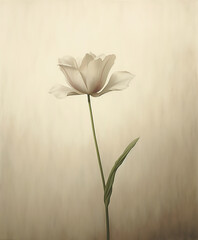 Fototapeta premium beautiful realistic flower