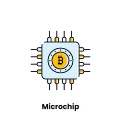 Bitcoin Microchip, cryptocurrency, digital currency, blockchain technology, secure transactions, decentralized ledger, cryptographic algorithms, financial innovation, electronic cash, peer-to-peer