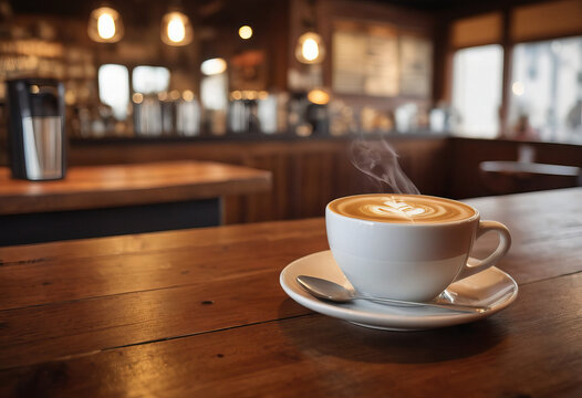  Coffee in the City: A Cup of Coffee in a coffee bar