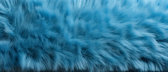Plush carpet texture background, Close-up of blue fur background., can be used for printed materials like brochures, flyers, business cards.	
