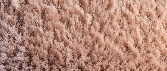 Plush carpet texture background, Close-up of brown fur background., can be used for printed materials like brochures, flyers, business cards.	
