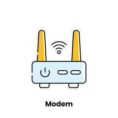 Modem, connectivity, data transfer, internet access, broadband, communication, networking, digital technology, ISP, router, signal strength, wireless, dial-up, high-speed, modem speed