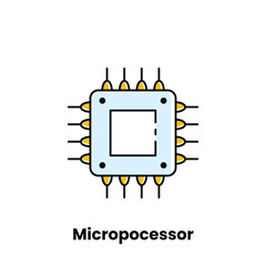 Microprocessor, CPU, Central Processing Unit, Semiconductor, Integrated Circuit, Silicon Chip, Instruction Set, Data Bus, Address Bus, Clock Speed, Registers, ALU (Arithmetic Logic Unit), Control Unit
