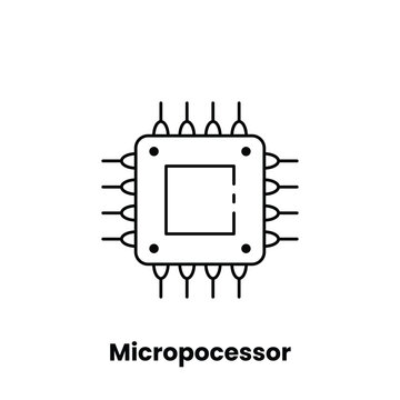 Microprocessor, CPU, Central Processing Unit, Semiconductor, Integrated Circuit, Silicon Chip, Instruction Set, Data Bus, Address Bus, Clock Speed, Registers, ALU (Arithmetic Logic Unit), Control Unit