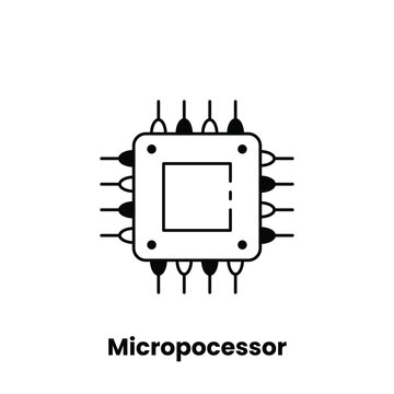 Microprocessor, CPU, Central Processing Unit, Semiconductor, Integrated Circuit, Silicon Chip, Instruction Set, Data Bus, Address Bus, Clock Speed, Registers, ALU (Arithmetic Logic Unit), Control Unit