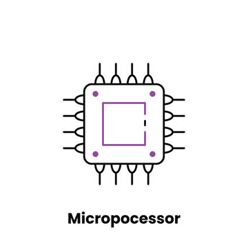Microprocessor, CPU, Central Processing Unit, Semiconductor, Integrated Circuit, Silicon Chip, Instruction Set, Data Bus, Address Bus, Clock Speed, Registers, ALU (Arithmetic Logic Unit), Control Unit