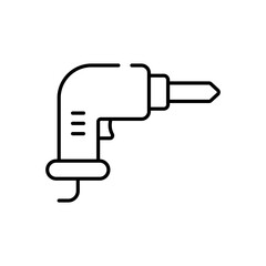 Drill icon, machinery, tool, rotation, bore, equipment, industrial, construction, engineering, spiral, bit, cutting, drilling, hole, precision, power, mechanical, manufacturing, technology