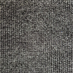 Photo of low pile gray office rug showing texture