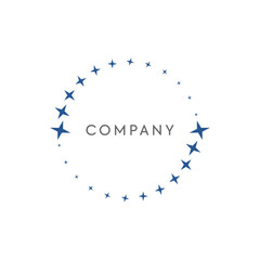 Star logo design timeless emblem brand identity logotype abstract minimalist monogram typography vector editable