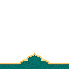 Obraz premium Islamic border design
