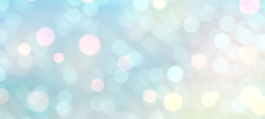Blue bokeh background for seasonal, holidays, event celebrations and various design works