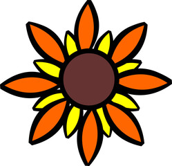 a flower icon