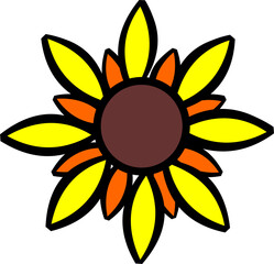 a flower icon