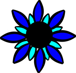 a flower icon