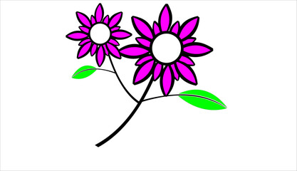 a flower icon