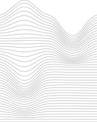 Abstract wireframe psychedelic in trendy y2k style. retro futuristic abstract shapes,