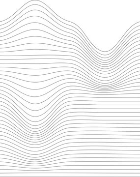 Abstract wireframe psychedelic in trendy y2k style. retro futuristic abstract shapes,