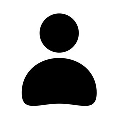 profile avatar icon, user interface icon, ui ux icon
