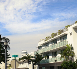 Ocean Drive street sign in Miami South Beach