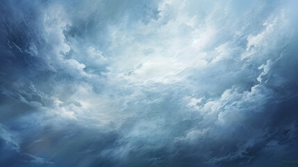 Fototapeta premium Astral Serenity Realistic Abstract Nature Wallpaper with Ethereal Snow Beauty. Generative AI