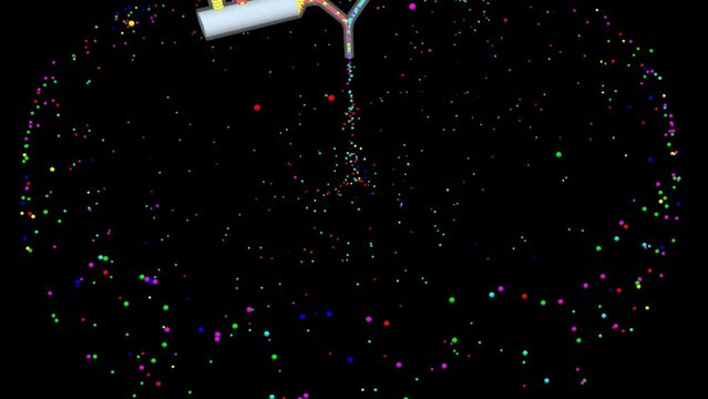 Particle simulation science - Piston motion