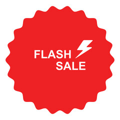 flash sale icon vector