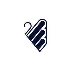 Modern and simple city butterfly logo template