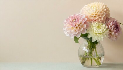 beautiful flowers arranged in a vase