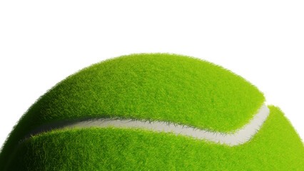 Tennis Ball Close-Up 
