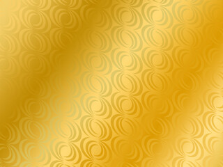 Unique gold ornate background. The background is a modern gold pattern.