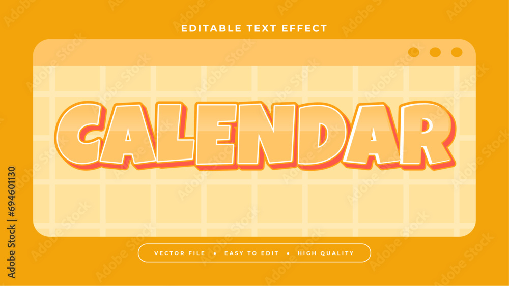 Poster COLOR 3d editable text effect - font style