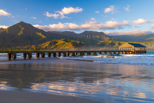 Hanalei Pier - Kauai, Hawaii USA