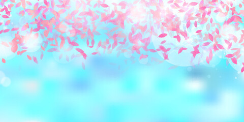 桜　風景　春　背景 